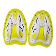 thumbnail image 3 of Aletas de mano para natación, accesorios, regalo, prácticas y portátiles para entrenamiento de natación. Amarillo M, 3 of 8