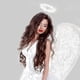 thumbnail image 3 of 2 Pack Light Up Angel Halo Headband Led White Feather Headband Angel Halo Headband For Christmas, 3 of 5