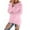 F38-Light Pink, variant on FYDUU Hoodies for Women Solid Color Knit Hoodie Sweaters Cozy Sweatshirt Casual Long Sleeve Pullover Tunic Tops Fall Winter Outfits