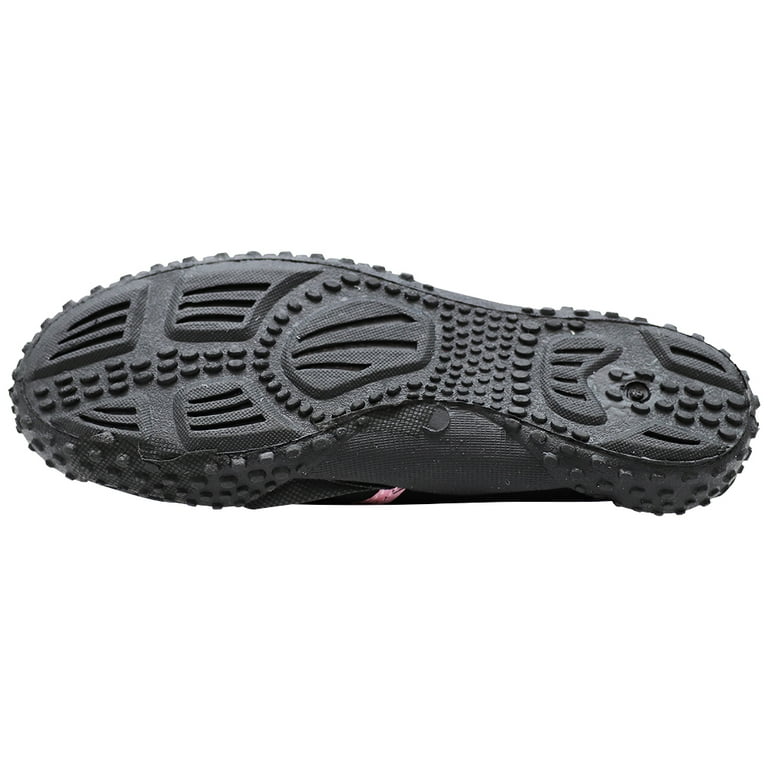 NORTY Womens Water Shoes Adult Female Pool Shoes Black Pink 8 Walmart