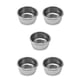 thumbnail image 2 of Bearachild Máquina de café de acero inoxidable, taza de polvo, filtro poroso de repuesto, portafiltro, cesta reutilizable, accesorios de colador Type5 NO5 Bearachild CBP162991, 2 of 6