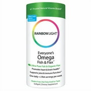 Rainbow Light Everyone's Omega Fish & Flax Softgels, 60 Ct