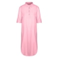 thumbnail image 2 of LilyLLL S-4XL Womens Vacation Baggy Kaftan Sundress Long Sleeve Cover Up Maxi Dress, 2 of 6