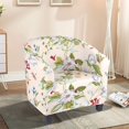 thumbnail image 2 of Club Chair Slipcover,Stretch Spandex Removable Geometric Pattern Armchair Covers, Sofa Cover Furniture Protector for Living Room Arm Chair Cover Geometric Couch Covers, 2 of 6