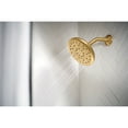 thumbnail image 4 of Moen 220R7 Verso 2.5 GPM Multi Function Round Shower Head - Chrome, 4 of 7