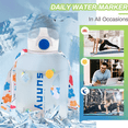 thumbnail image 5 of Jarra de agua, botella de agua grande deportiva a prueba de fugas para beber diariamente, entrenamiento en gimnasio al aire libre, 5 of 5