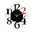 thumbnail image 1 of Reloj de pared, regalo de fácil lectura, moderno acrílico sin tictac, decoración de arte de pared, reloj colgante 30 cm, 1 of 8
