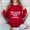 Style2-Red sweatshirt for women, variant on Xdegoge Womens Crewneck Sweatshirt with Pocket Casual Oversized Sweatshirt Oversized 2025 Knit Tops Sudaderas Y Hoodies De Moda Para Mujer Black M