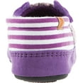 thumbnail image 3 of Children's Acorn Critter Novelty Moc Slipper Iris Fleece/Poly Cotton 1-2 M, 3 of 5