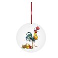thumbnail image 1 of Árbol de Navidad Adornos de bricolaje Decoración colgante Regalo, Retro Personalizado Divertido Pollo Esculpir Colgantes Colgantes Decoraciones, Fiesta de vacaciones de invierno Wmkox8yii gf6574, 1 of 1