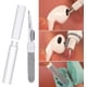 thumbnail image 4 of Funda de Silicona Anticaída para AirPods Pro 2, con Mosquetón, Cepillo y Bolígrafo Limpieza, Estuche Almacenamiento, Negro, 4 of 7