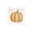 C#155, variant on Pumpkin Embroidered Pillow Cover for Fall Decor – Rustic Hand-Stitched Design on White, 17.7x17.7 Inches, Perfect for Sofa, Porch or Halloween Gift
