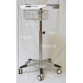 thumbnail image 4 of Mobile Rolling Cart for Ultrasound Imaging System Adjustable Height, Best for LCD Display Scanner., 4 of 5