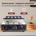 thumbnail image 4 of Maquina Eléctrica Industrial Comercial Hotcakes 36pz 1100w PLATA, 4 of 5