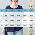 thumbnail image 2 of Perfectbot Linen Tops for Women Half Sleeves Round Neck Basic Blouse Summer Loose Fit Shirts, 2 of 6