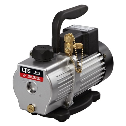 CPS Products 4 CFM Single-Stage Dual Voltage Vacuum Pump
