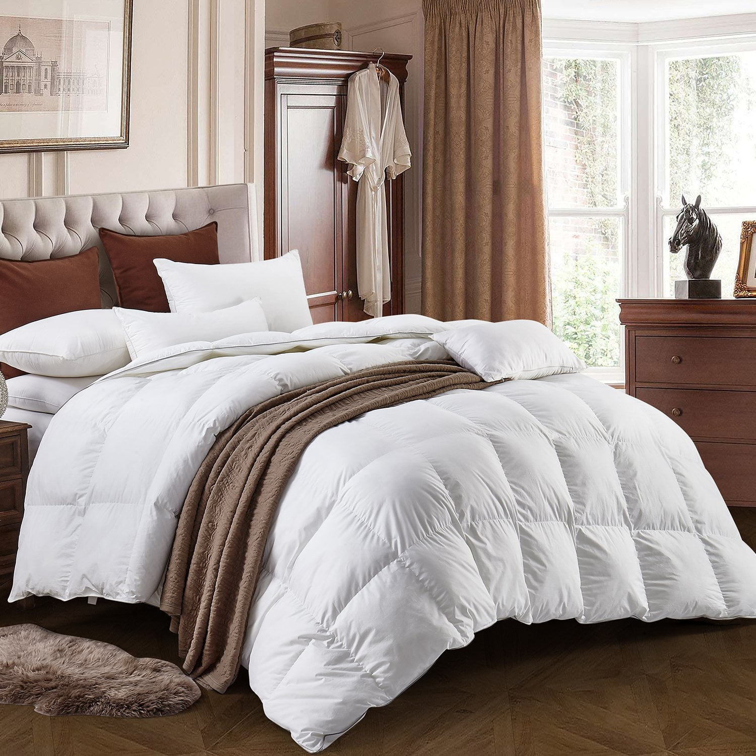 twin down comforters