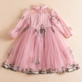 thumbnail image 4 of Wavsuf Flower Girls Dresses Nets Tulle Summer Sleeveless Pink Princess Dress Size 2Y, 4 of 4