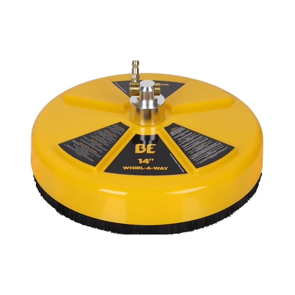 BE Power Equipment 14" Whirl-A-Way Commercial Pressure Washer Surface Cleaner
