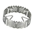 thumbnail image 4 of portátil para acampar Soporte Utensilios de cocina Antideslizante Durable Cocina Quemador Soporte Parabrisas Estante para cocinar al aire libre Soledad Soporte de horno de campamento, 4 of 6