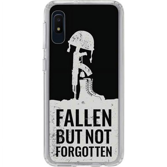 Skinit Military Fallen But Not Forgotten Galaxy A10e Clear Case