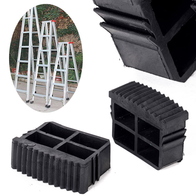 RUBBER PACK OF 2 40MM X 20MM REPLACEMENT LADDER STEP LADDER FEET 