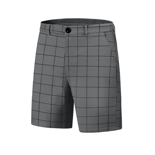 Pantalones Cortos de Verano Lars Amadeus 32 Gris Oscuro