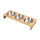 thumbnail image 1 of Plato para de soja, juego de condimentos, cuencos de inmersión multifuncionales, taza de para cocina, restaurante, Camping, condimento de Plata 3 Rejillas, 1 of 9