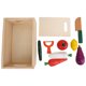 thumbnail image 3 of Juguete de simulación de escenas de cocina Vhermosa cocina de madera verduras magnéticas, 3 of 8