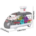 thumbnail image 3 of Aniaml Racing Car Toys with Light for Toddlers 1-3, Press & Go Friction Cars for Boys Girls, First Birthday Gift for 1-2 Year Old Boys(C), 3 of 6