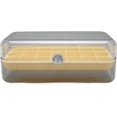 thumbnail image 1 of HUGFEGWE Transparent Jewelry Box, 21 Grid Jewelry Case Organizer Showcase Display Detachable Organizer Box for Earrings Necklaces(Transparent) CJB91-37243, 1 of 7