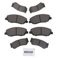 thumbnail image 3 of Front Rear Disc Ceramic Brake Pads D1202+D1297 by EGOESWELL, 3 of 5