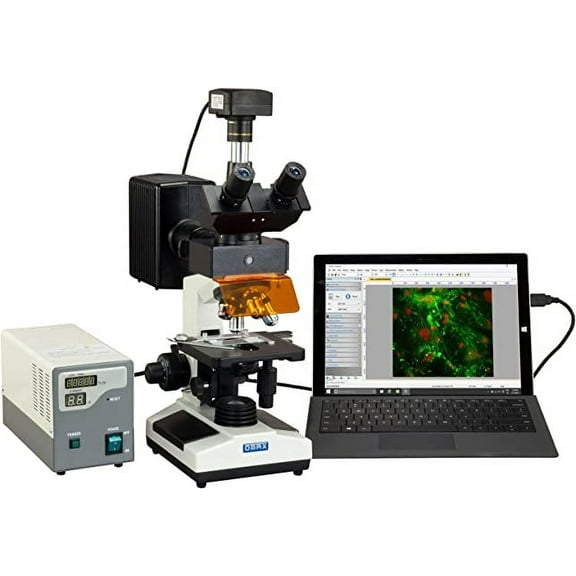 OMAX M837 EPI-Fluorescence Biological Lab Trinocular Compound Microscope