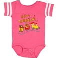 thumbnail image 3 of Inktastic Happy Thanksgiving Turkey Train with Food Boys or Girls Baby Bodysuit, 3 of 5