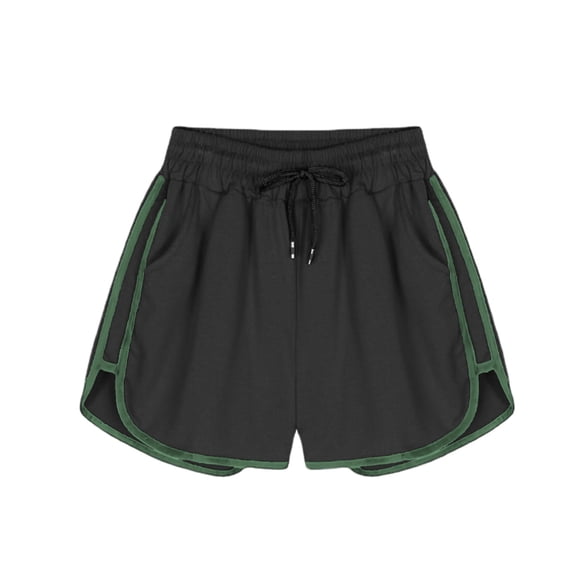 HADST Women's Quick Dry Athletic Running Shorts Drawstring Waist Workout Shorts with Pockets, Lightweight Breathable Gym Shorts