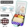 thumbnail image 4 of Bear Insulated Lunch Bag Box Women Reusable Lunch Bag with Water Bottle Holder Lunchbox Picnic Camping, 4 of 6