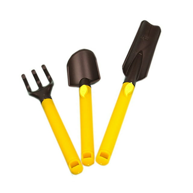 3PCS Mini Garden Tool Plastic Transplanting Tool Plant Gardening Tool for Kids