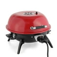 thumbnail image 7 of BAYUELSWU Tabletop Electric Grill with Temperature Control, 1600W Electric BBQ Grill, Portable Double Layer Electric Grill for Indoor & Outdoor BBQ (Red), 7 of 7