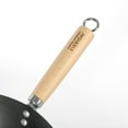 thumbnail image 5 of Martha Stewart Everyday Clarkston 14-inch Sage Carbon Steel Wok, 5 of 10
