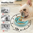 thumbnail image 5 of Suodoka Premium Slow‑Feeder Bowl – Circular Maze Design with Neck Protection for Dogs & Cats, Dishwasher Safe, 8.27" Diameter, 5 of 7