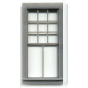 HO 36"x76" 2/9 RGS Style Window (4) (D)