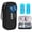 Black, variant on SUNMON Diabetes Travel Case Ice pack Suitable for Insulin Cooler Travel Case, 2 TSA Approved Gel pack Keep Medicine Cool and Stable, Reusable Ice pack