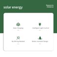 thumbnail image 4 of Labymos 4Pcs Solar Lights Outdoor Landscape Lighting Lawn Lamp Solar Powered Light for Pathway Garden, 4 of 8
