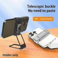 thumbnail image 2 of unique Phone Ring Holder Finger Kickstand, Foldable Phone Ring Holder Stand, Gripper for Back of Phone Desk Metal Finger Kickstand, 2 of 5