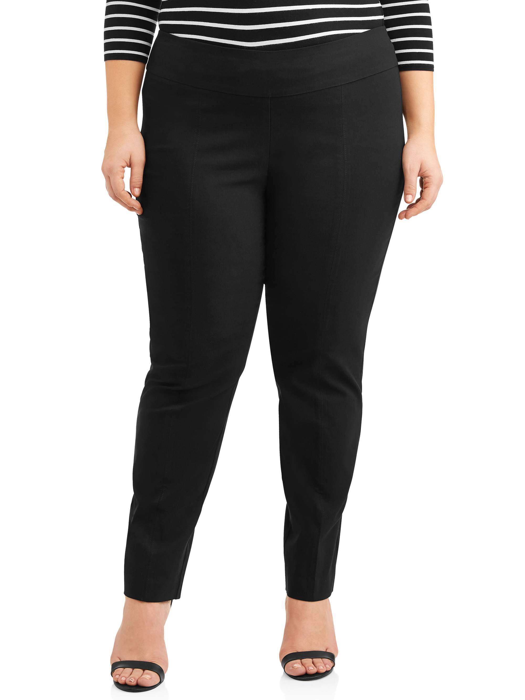 Zac & Rachel Women's Plus Size Pull-On Millennium Pants - Walmart.com
