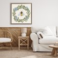 thumbnail image 3 of Stupell Industries French Country Floral Wreath Bee Celebration Brown Floating Frame Canvas Art, 25 x 25, by Lucille Price, 3 of 8