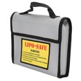thumbnail image 3 of Ya2011 Model Airplane Lithium Battery AntiExplosion Bag Double Layer Fire Bag Silver,, 3 of 5