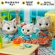 thumbnail image 4 of Sunny Days Entertainment Honey Bee Acres Purringtons Cat Family – 4 Miniature Flocked Dolls | Small Collectible Kitten Figures | Pretend Play Toys for Kids, 4 of 5