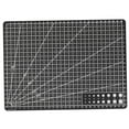 thumbnail image 6 of WHAMVOX Black A4 Double Sided Cutting Mat for DIY Crafts and Art Projects with Clear Measurement Grid and NonSlip Base, 6 of 8