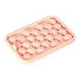 thumbnail image 2 of Molde de silicona para cubitos de hielo de 25 cavidades para cócteles de verano, cocina, barra, apto para lavavajillas, fabricante de hielo redondo, ahorra espacio, resistente al calor, 2 of 7